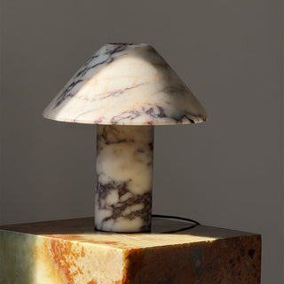 Pillar Lampe de Table en Pierre