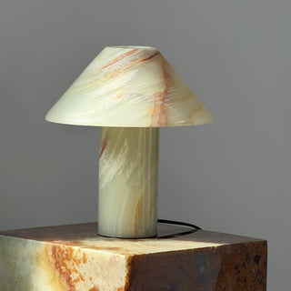 Pillar Lampe de Table en Pierre