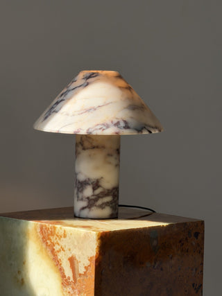 Pillar Lampe de Table en Pierre