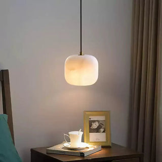 Pillow Alabaster Cluster Chandelier-Neutral Decor