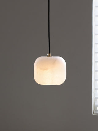 Pillow Alabaster Cluster Chandelier-Neutral Decor