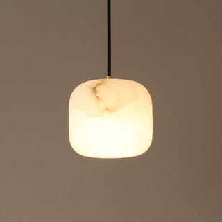 Pillow Alabaster Cluster Chandelier-Neutral Decor