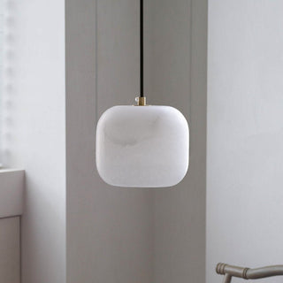 Pillow Alabaster Cluster Chandelier-Neutral Decor
