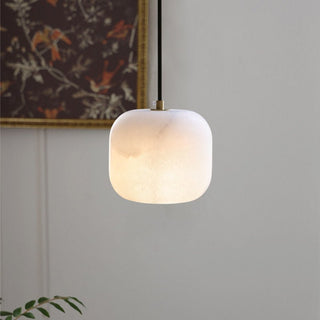 Pillow Alabaster Cluster Chandelier-Neutral Decor