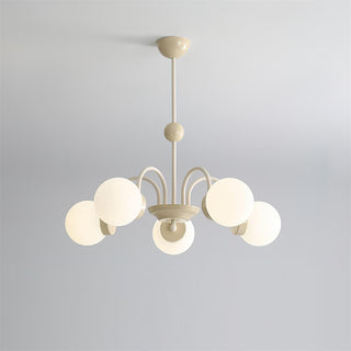 Lustra Lustre 8-Lumières Globe Pivone Élégant-Luire