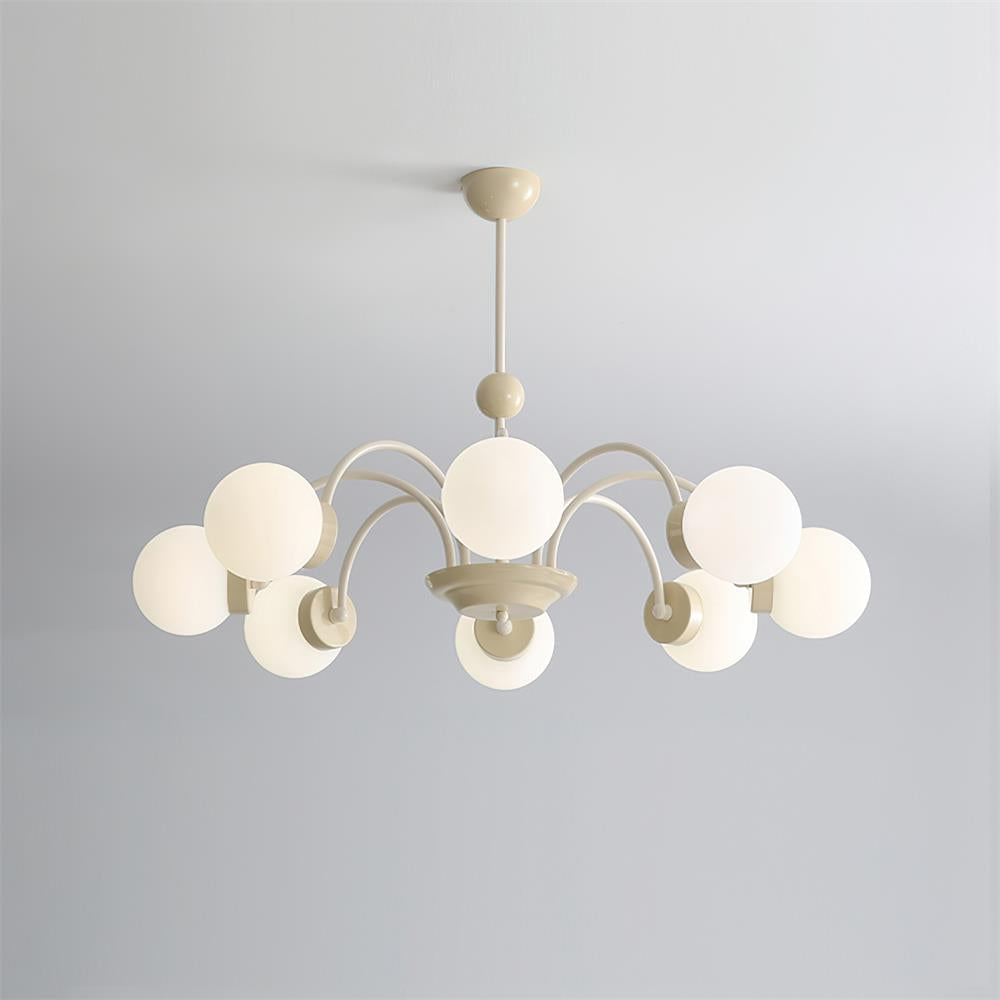 Pivone 8-Light Globe Chandelier-Neutral Decor