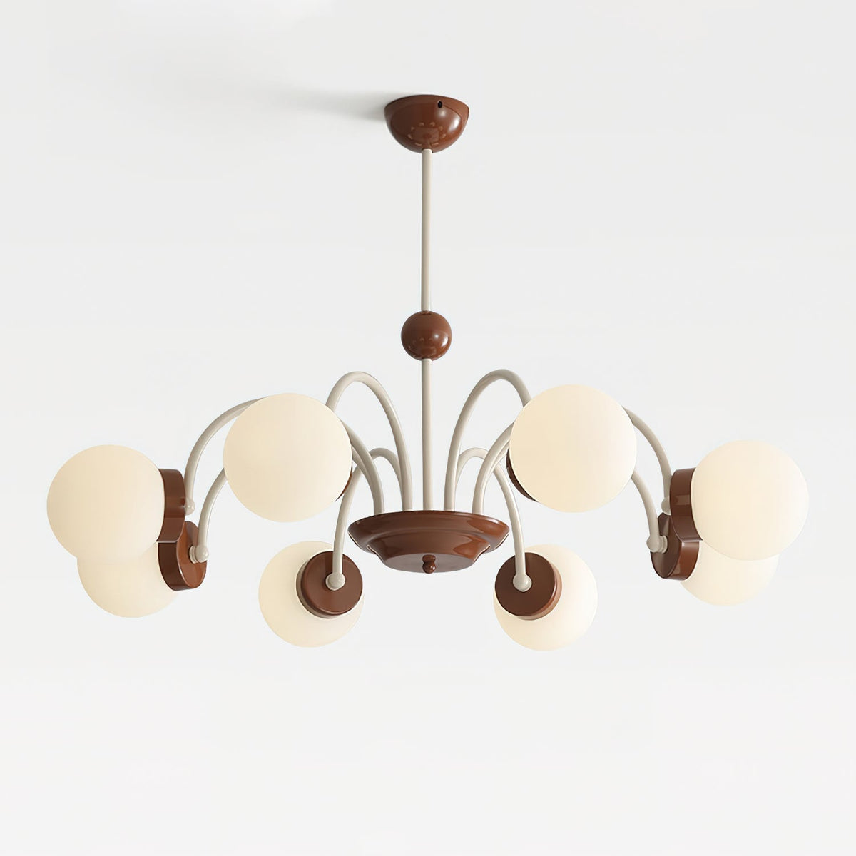 Pivone 8-Light Globe Chandelier-Neutral Decor