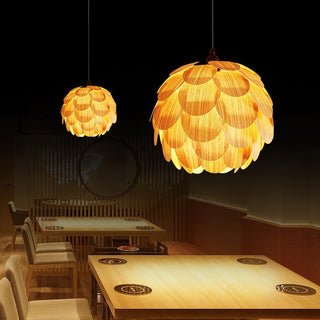 Wlara Suspension moderne en bois