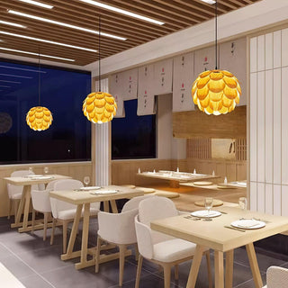 Wlara Suspension moderne en bois