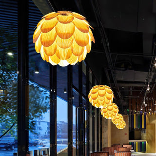 Wlara Suspension moderne en bois