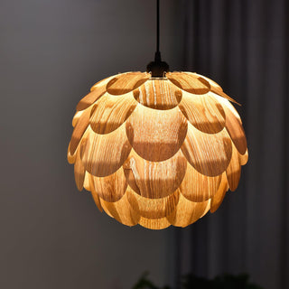 Wlara Suspension moderne en bois