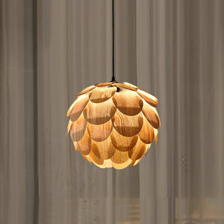 Wlara Suspension moderne en bois