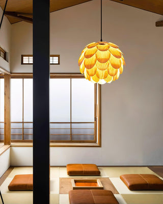 Wlara Suspension moderne en bois