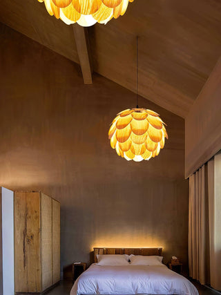 Wlara Suspension moderne en bois