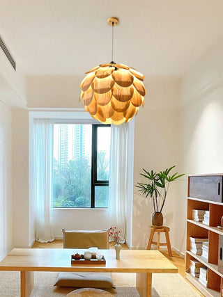 Wlara Suspension moderne en bois