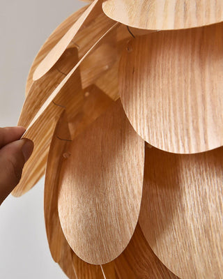 Wlara Suspension moderne en bois