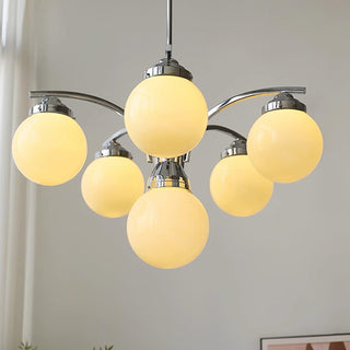 Lustra Lustre en Verre Rose