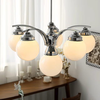 Lustra Lustre en Verre Rose