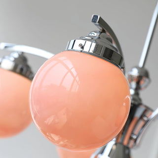 Lustra Lustre en Verre Rose