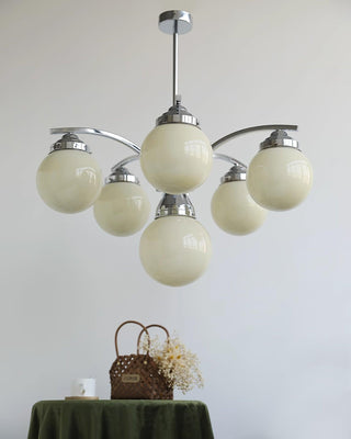 Lustra Lustre en Verre Rose
