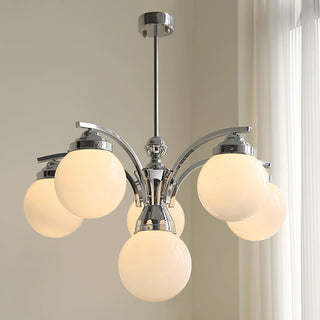 Lustra Lustre en Verre Rose