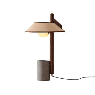 Damon Lampe de Table Minimaliste en Bois