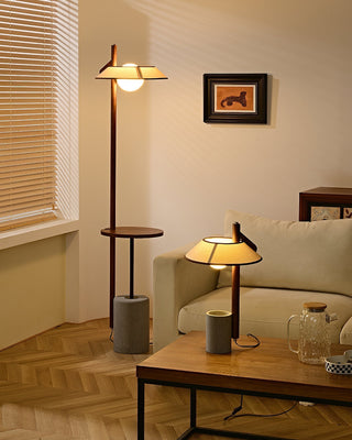 Damon Lampe de Table Minimaliste en Bois