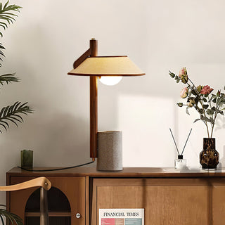 Damon Lampe de Table Minimaliste en Bois