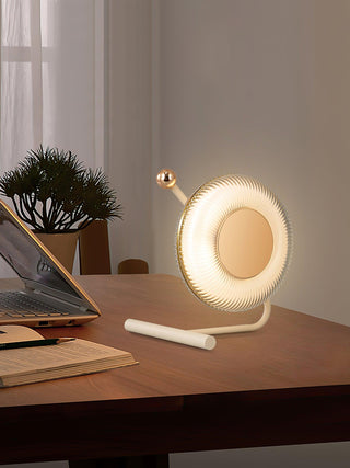 Halon Acrylique Lampe de Table Moderne