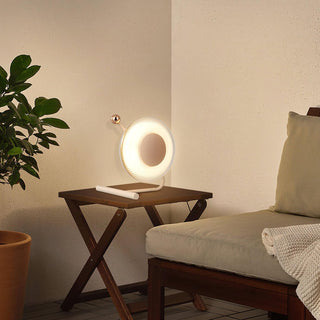 Halon Acrylique Lampe de Table Moderne