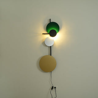 Jillian Modern Minimalist Plug-in Wall Lamp-Luire