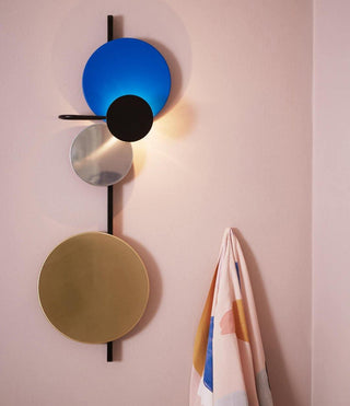 Lustra Applique Murale  Artistique à Disques Magnétiques