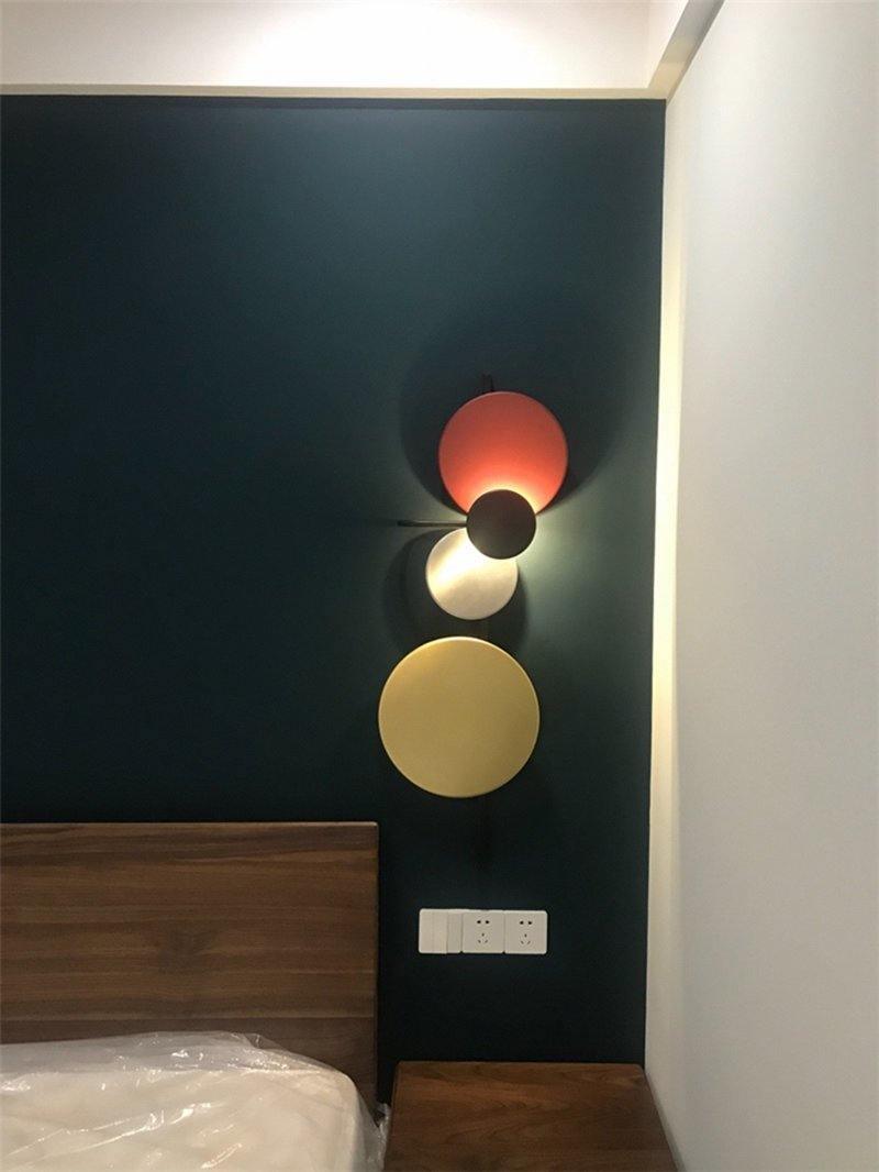 Zorelise Applique Murale Artistique à Disques Magnétiques