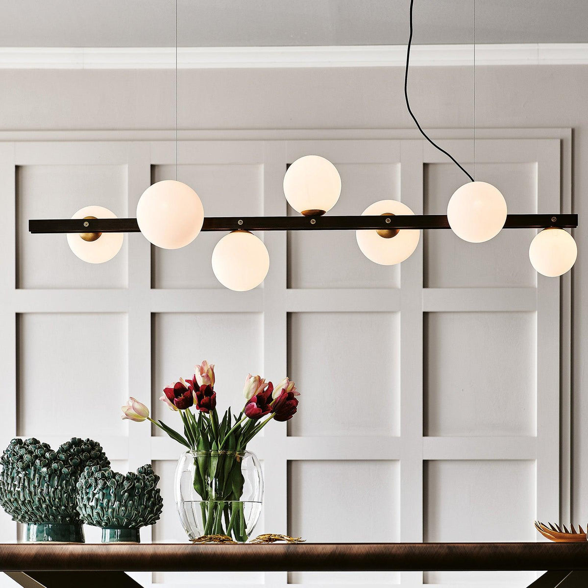 Mirine Suspension en Verre Moderne