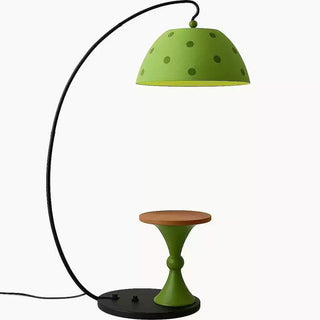 Playful Arc Floor Lamp-Neutral Decor