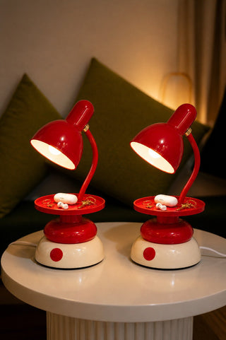 Playful Dot Table Lamp-Neutral Decor