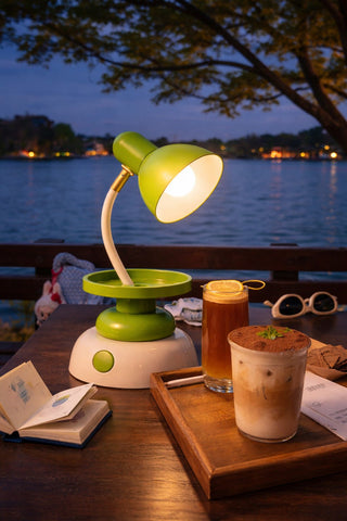 Playful Dot Table Lamp-Neutral Decor
