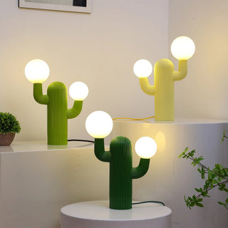 Playline Cactus Table Lamp-Neutral Decor
