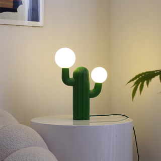 Playline Cactus Table Lamp-Neutral Decor