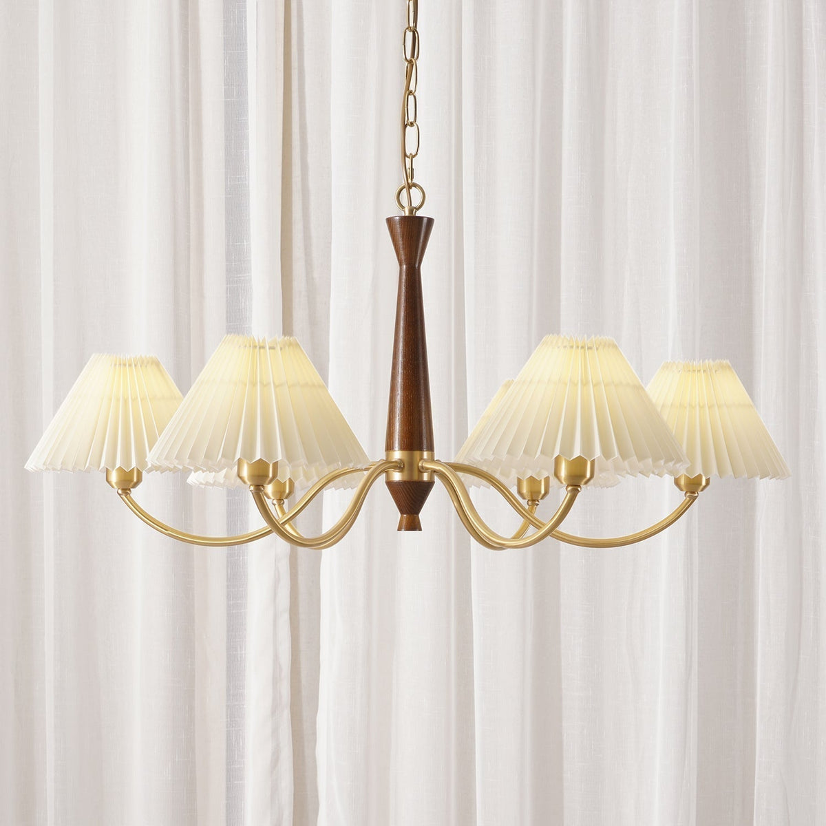 Zarn Lustre en Tissu Plissé