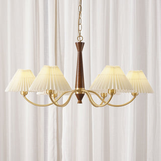 Zarn Lustre en Tissu Plissé