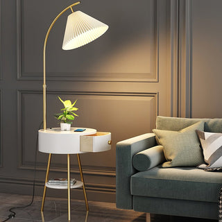 Arcora Plissée Arc Lampadaire