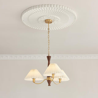 Zarn Lustre en Tissu Plissé