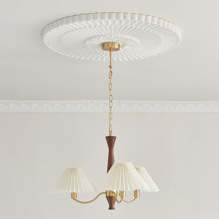 Zarn Lustre en Tissu Plissé