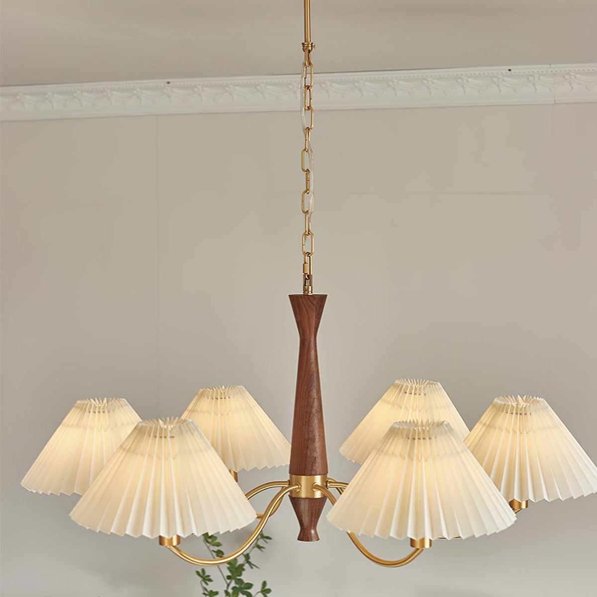Zarn Lustre en Tissu Plissé