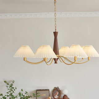 Zarn Lustre en Tissu Plissé