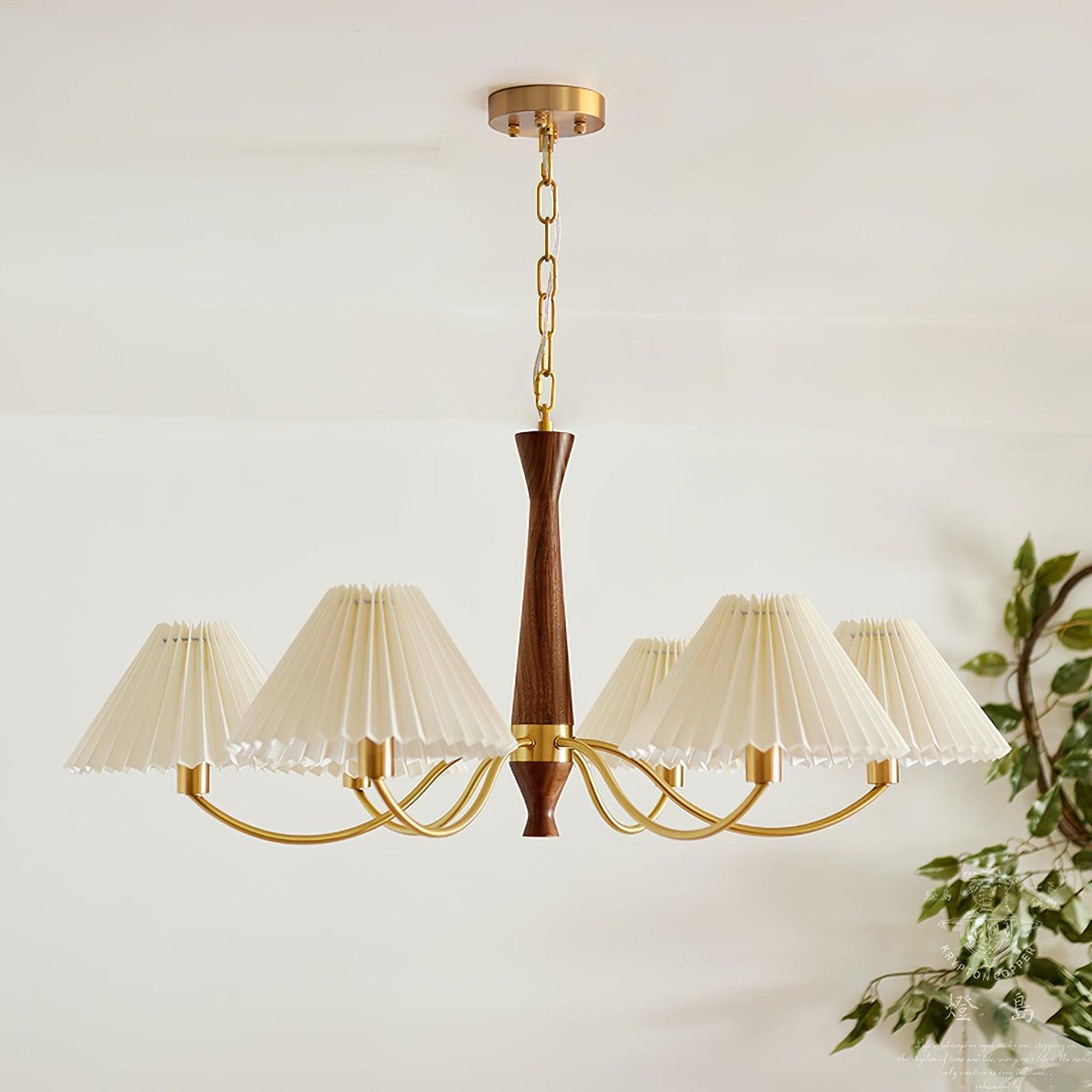 Zarn Lustre en Tissu Plissé