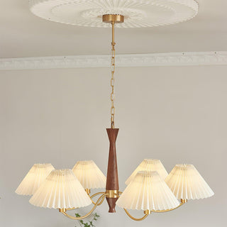 Zarn Lustre en Tissu Plissé