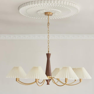 Zarn Lustre en Tissu Plissé