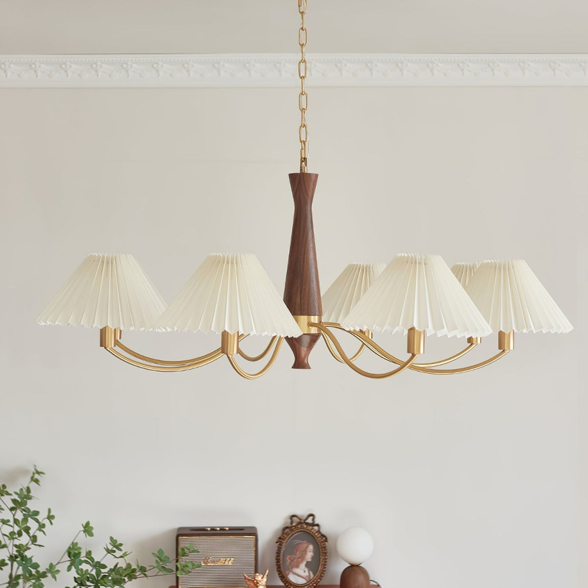 Zarn Lustre en Tissu Plissé